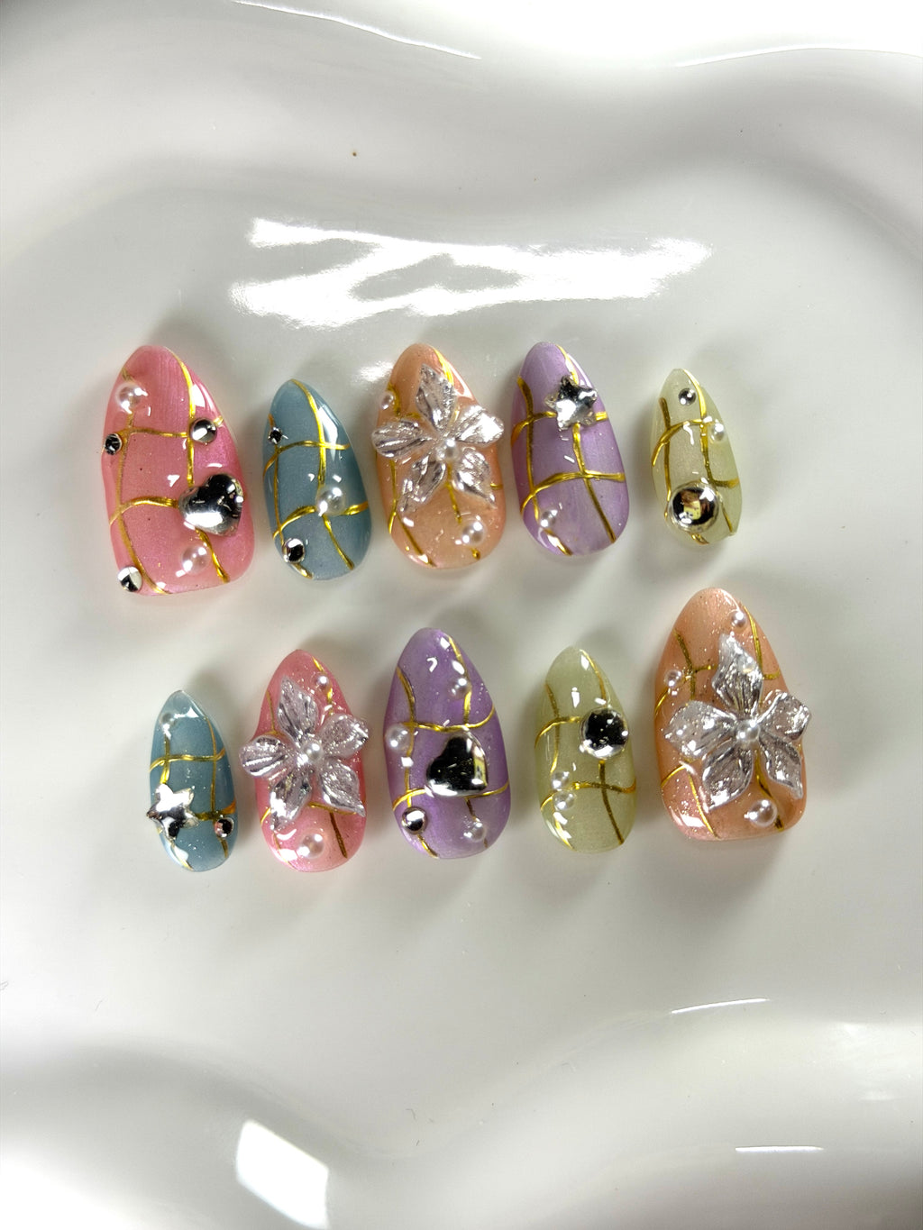 Summer Party - Press On Nails