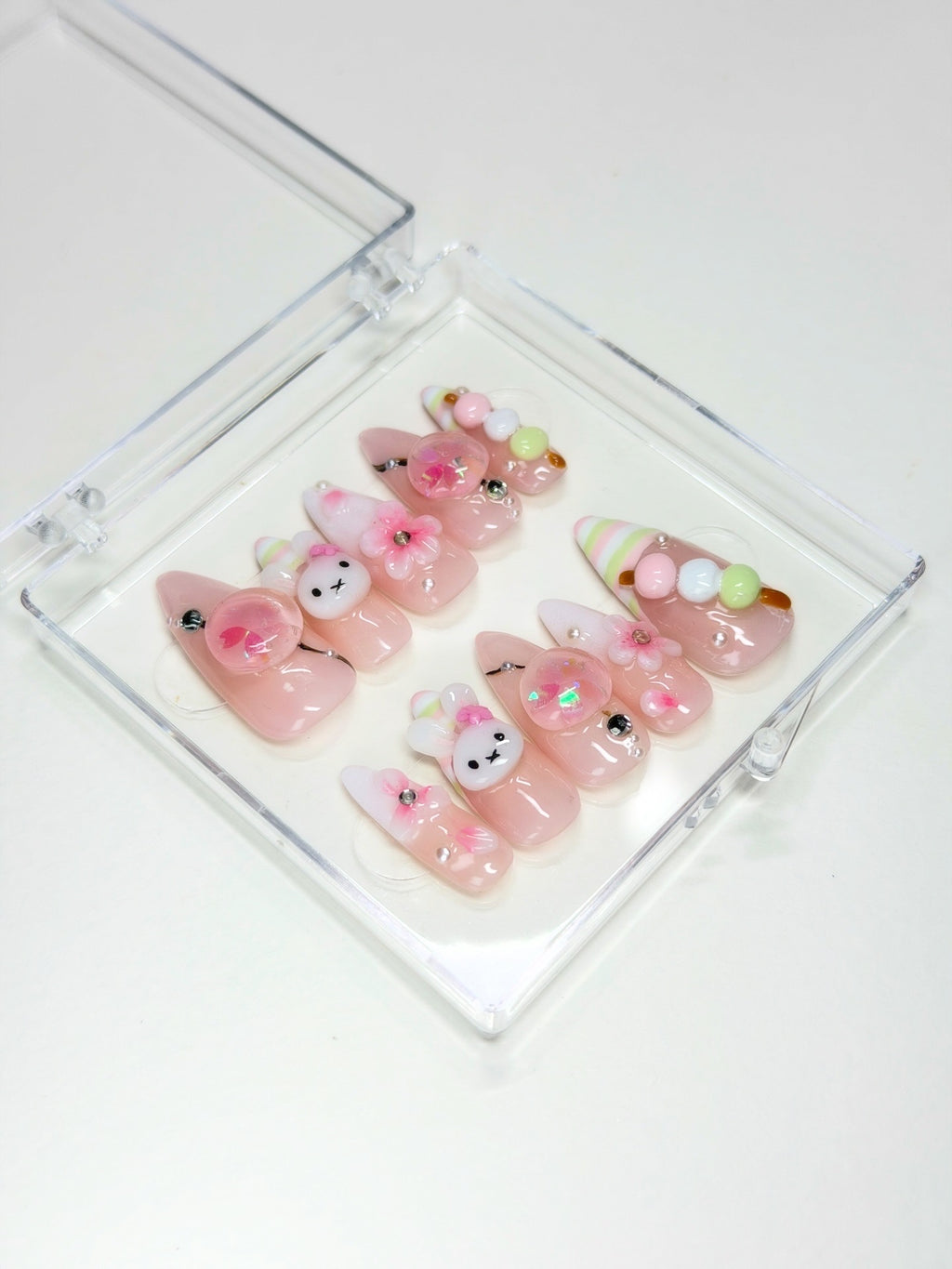 Hanami Bunny - Press On Nails