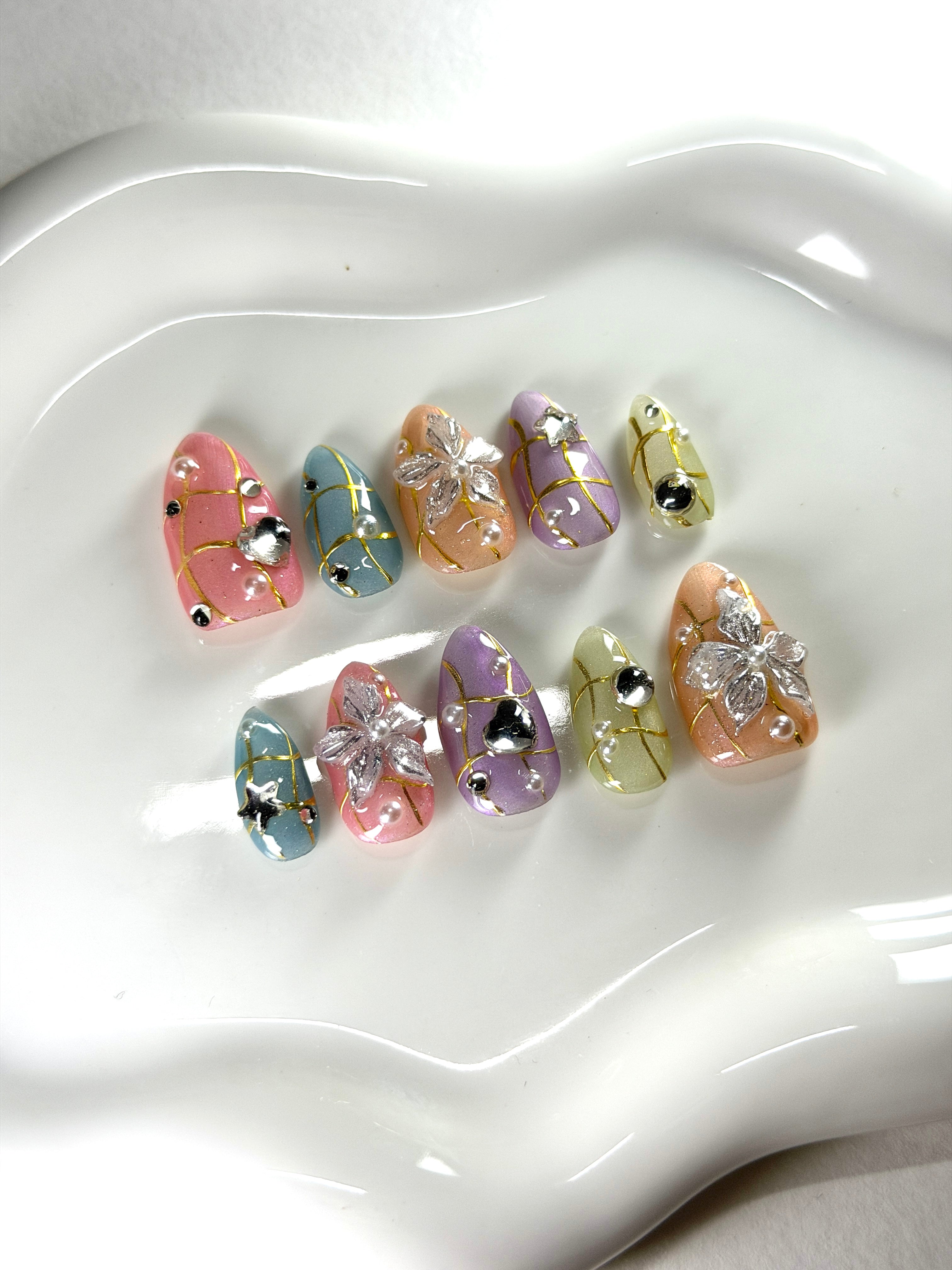 Summer Party - Press On Nails